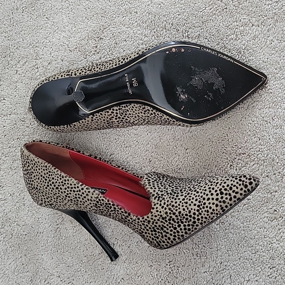 Charles Jourdan calf hair heels - Picture 2 of 7